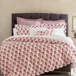 Buy 💯 Matouk Lulu DK For Joplin Bedding Collection Indian Red ✨