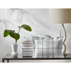 Budget ✔️ Matouk August Plaid Sheets Navy 💯 -Matouk Sales Store unnamed file 365