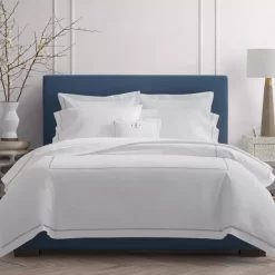 New ⭐ Matouk Hatch Bedding Collection Sky Blue 👏