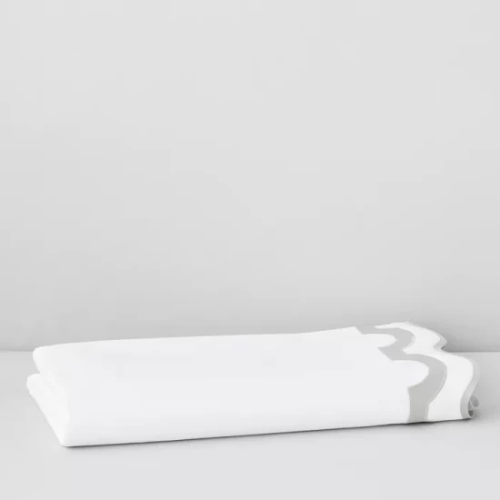 New π Matouk Mirasol Sheets Silver π 5 New π Matouk Mirasol Sheets Silver π - Image 3