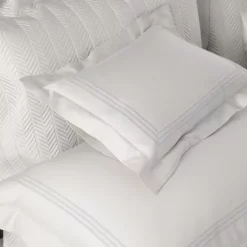 Cheap 👏 Matouk Bel Tempo Nocturne Bedding Collection Silver 😉 -Matouk Sales Store unnamed file 471
