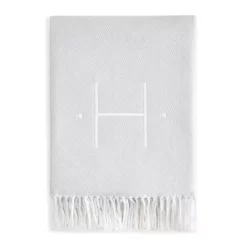 New 🔥 Matouk Initial Pezzo Throw Silver G 🔔 -Matouk Sales Store unnamed file 507