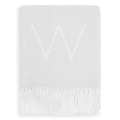 New 🔥 Matouk Initial Pezzo Throw Silver G 🔔 -Matouk Sales Store unnamed file 513