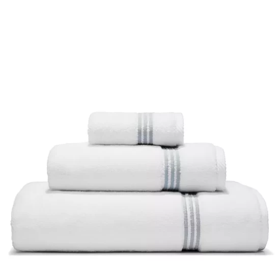 New π₯ Matouk Bel Tempo Milagro Towels - 100% Exclusive White/silver β€οΈ 6 New π₯ Matouk Bel Tempo Milagro Towels - 100% Exclusive White/silver β€οΈ - Image 4