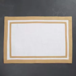 Cheap 🔔 Matouk Rectangle Placemats, Set Of 4 Sky Blue 🤩 -Matouk Sales Store unnamed file 718