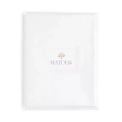 Cheap 🌟 Matouk Cotton Sateen Pillow Protectors White ✨