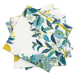 Flash Sale 🧨 Matouk Citrus Garden Napkins, Set Of 4 Pool 💯