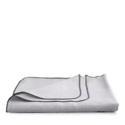 Hot Sale ⌛ Matouk Calypso Tablecloth, 88" Round White/sky 😀 -Matouk Sales Store unnamed file 917