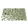 Hot Sale 🛒 Matouk Iconic Leopard Table Runner, 108" X 16" Green 😀